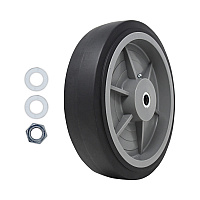 Tilt Truck Wheels, 850 lb Weight Capacity, 12" Wheel, Black (FG1316L30000)
