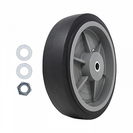 Tilt Truck Wheels, 850 lb Weight Capacity, 12