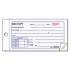 Rediform Small Money Receipt Book, Two-Part Carbonless, 5 x 2.75,  1/Page, 50 Forms (8L820)