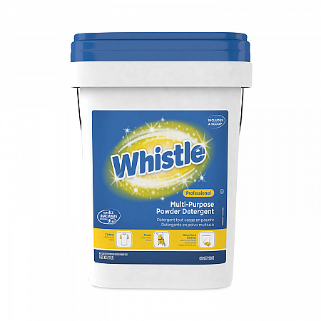 Whistle Multi-Purpose Powder Detergent, Citrus Scent, 19 lb Pail (CBD95729888)