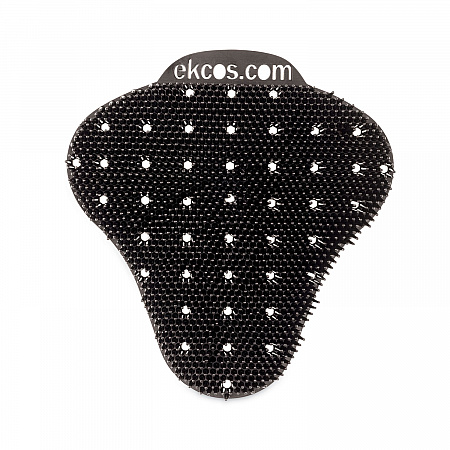 ekcoscreen Urinal Screens, Mint Scent, Black, 12/Carton (EKS7BK12)