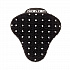 ekcoscreen Urinal Screens, Mint Scent, Black, 12/Carton (EKS7BK12)