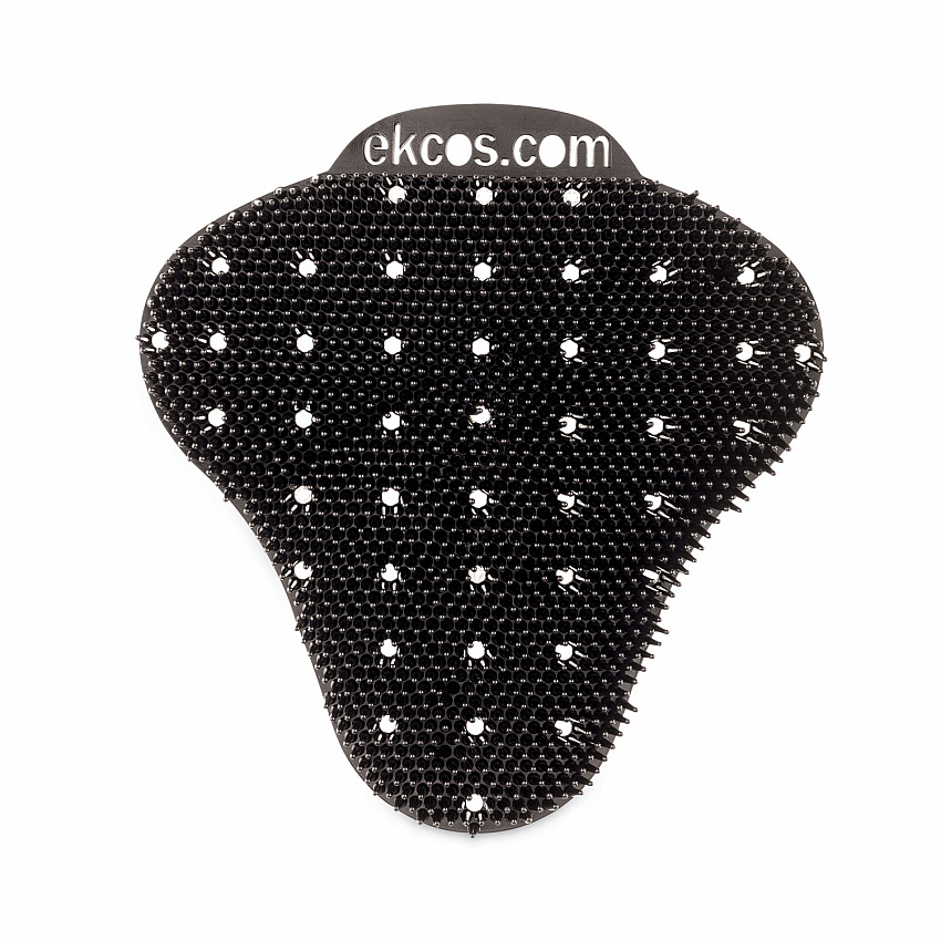 ekcoscreen Urinal Screens, Mint Scent, Black, 12/Carton (EKS7BK12)