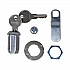 Replacement Lock and Keys for Housekeeping Carts, Silver (FG6191L10000)