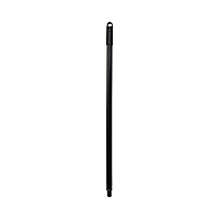 Handle for Lobby Pro Dust Pans, 29" Handle, Vinyl/Steel, Black (FG2532L2BLA)