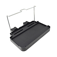 Replacement Folding Bag/Bucket Platform For Microfiber Carts, Black (FG9T73L8BLA)