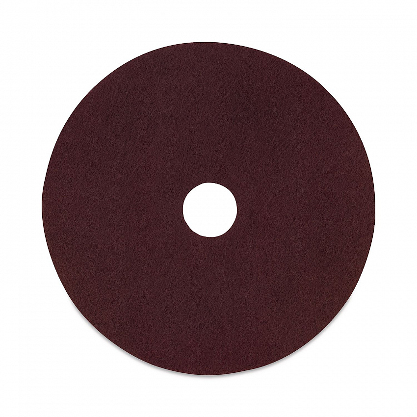Deep Scrub Pads, 20" Diameter, Maroon, 10/Carton (SPP20)