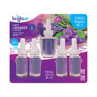 Electric Scented Oil Air Freshener Refill, Sweet Lavender and Violet, 0.67 oz Bottle, 5/Pack, 6 Pack/Carton (900670CT)