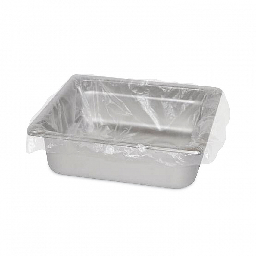 Steam Pan Liners for 1/3-Size Pans, Includes Twist-Ties, 18" x 14", Clear, 250/Carton (SPL1814)