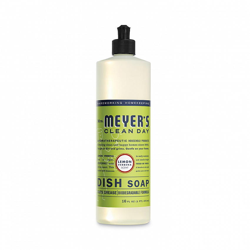 Dish Soap, Lemon Scent, 16 oz, Bottle, 6/Carton (372575)