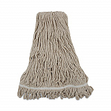 Mop Head, Pro Loop Web/Tailband, Premium Standard Head, Cotton, 32 oz, White, 12/Carton (432C)