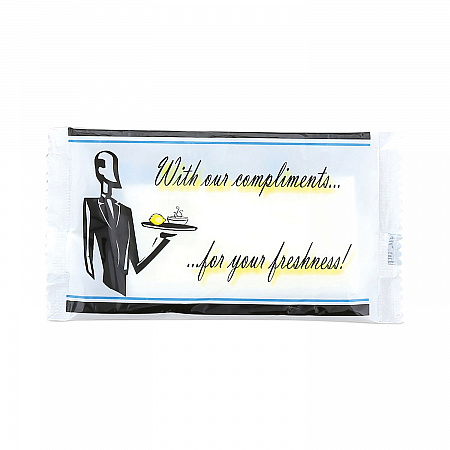 The Ultimate Fingerbowl, Individually Wrapped, Lemon Scent, White, 250/Carton (RF1MU)