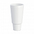 J Cup Insulated Foam Pedestal Cups, 44 oz, White, 300/Carton (44AJ32)