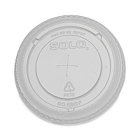 Plastic Cold Cup Lids, Fits 12 oz to 14 oz Cold Cups, Plastic, Clear, 1,000/Carton (695TS)
