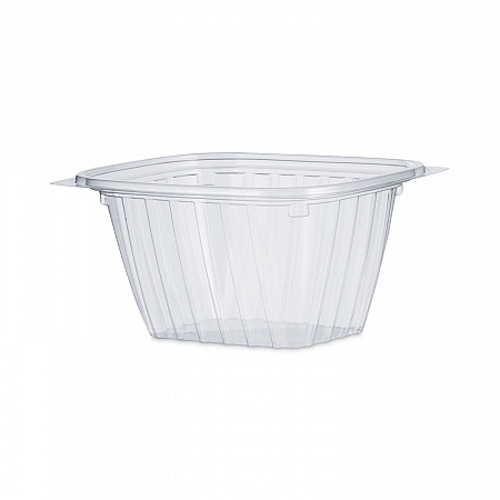 ClearPac Containers, 16 oz, 4.9 x 5.9 x 2.9, Clear, Plastic, 1,008/Carton (C16DERW)
