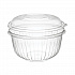 PresentaBowls Bowl/Lid Combo-Paks, 48 oz, Clear, Plastic, 126/Carton (C48BCD)