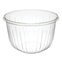 PresentaBowls Clear Bowls, 64 oz, Plastic, 252/Carton (PET64B)