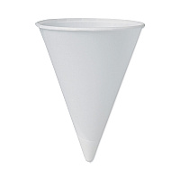Cone Water Cups, ProPlanet Seal, 4 oz, Paper, White, 200/Pack (4BR)
