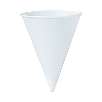 Cone Water Cups, ProPlanet Seal, 8 oz, Paper, White, 250/Bag, 10 Bags/Carton (8RB)