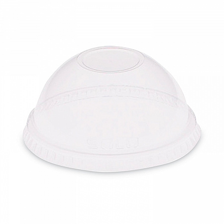 Dome-Top Cold Cup Lids, Fits 2.5 oz to 9 oz Cold Cups, Plastic, Clear, 2,500/Carton (DL620)