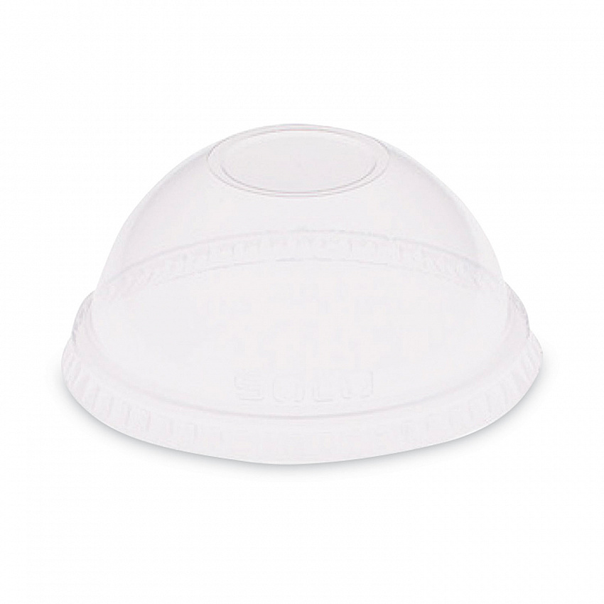 Dome-Top Cold Cup Lids, Fits 2.5 oz to 9 oz Cold Cups, Plastic, Clear, 2,500/Carton (DL620)