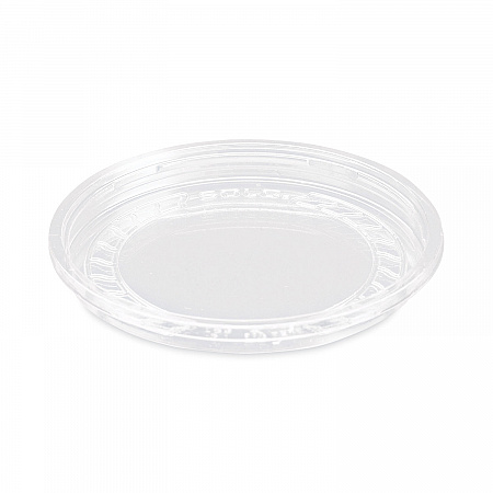 Bare Eco-Forward RPET Deli Container Lids, Recessed Lid, Fits 8 oz Containers, Clear, Plastic, 50/Pack, 10 Packs/Carton (LG8R)