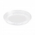 Bare Eco-Forward RPET Deli Container Lids, Recessed Lid, Fits 8 oz Containers, Clear, Plastic, 50/Pack, 10 Packs/Carton (LG8R)