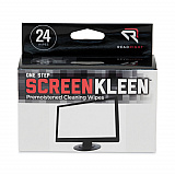 OneStep ScreenKleen Wipes, 5 x 5, Unscented, 24/Box (RR1209)