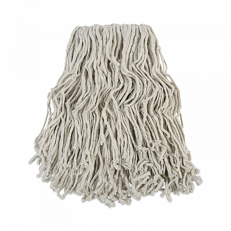 Banded Cotton Mop Head, #24, White, 12/Carton (CM02024S)