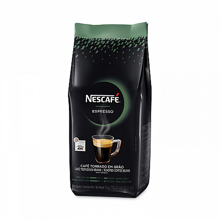 Espresso Whole Bean Coffee, Arabica, 2.2 lb Bag, 6/Carton (24631CT)