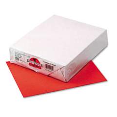 Pacon Kaleidoscope Multipurpose Colored Paper, 24lb, 8.5 x 11, Rojo Red, 500/Ream (102054)