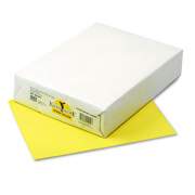 Pacon Kaleidoscope Multipurpose Colored Paper, 24lb, 8.5 x 11, Lemon Yellow, 500/Ream (102055)