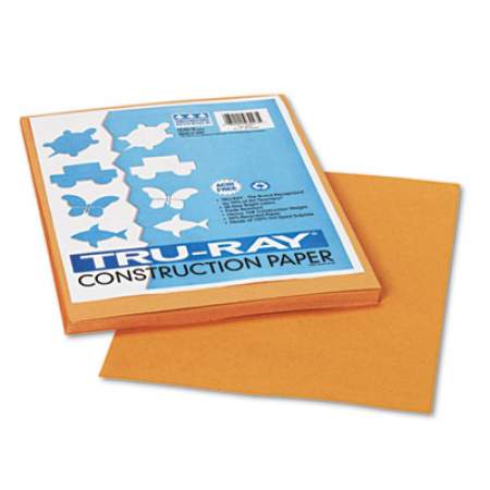 Pacon Tru-Ray Construction Paper, 76lb, 9 x 12, Tan, 50/Pack (103023)