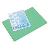 Pacon Tru-Ray Construction Paper, 76lb, 12 x 18, Festive Green, 50/Pack (103038)