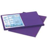 Pacon Tru-Ray Construction Paper, 76lb, 12 x 18, Purple, 50/Pack (103051)