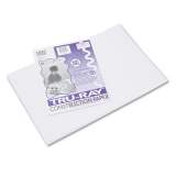 Pacon Tru-Ray Construction Paper, 76lb, 12 x 18, White, 50/Pack (103058)