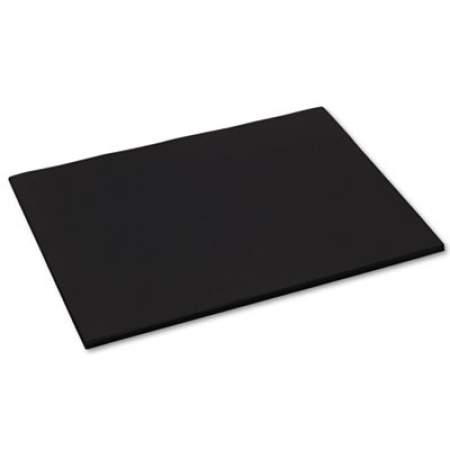 Pacon Tru-Ray Construction Paper, 76lb, 18 x 24, Black, 50/Pack (103093)