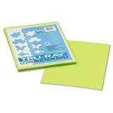 Pacon Tru-Ray Construction Paper, 76lb, 9 x 12, Brilliant Lime, 50/Pack (103423)