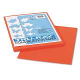 Pacon Tru-Ray Construction Paper, 76lb, 9 x 12, Pumpkin, 50/Pack (103424)