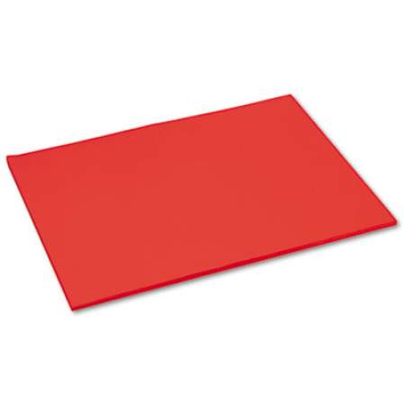 Pacon Tru-Ray Construction Paper, 76lb, 18 x 24, Festive Red, 50/Pack (103433)