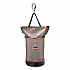 Arsenal 5974 Hoist Bucket Tool Bag with Swiveling Carabiner and Zipper Top, 150 lb, Gray (15974)