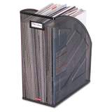 Rolodex Nestable Rolled Mesh Steel Jumbo Magazine File, 6 1/2 x 10 x 12 1/2, Black (62560)