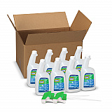 Disinfecting-Sanitizing Bathroom Cleaner, Citrus Scent, 32 oz Bottles, 8 Bottles and 2 Trigger Sprayers/Carton (22569CT)
