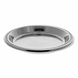 Meadoware Impact Plastic Dinnerware, Plate, 10.25" dia, Black, 500/Carton (MI10EY)