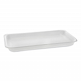 Supermarket Tray, #25PZ, 15 x 8 x 1.25, White, Foam, 200/Carton (51P125PZ)