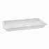 Supermarket Tray, #25PZ, 15 x 8 x 1.25, White, Foam, 200/Carton (51P125PZ)