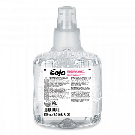 Clear and Mild Foam Handwash Refill, For LTX-12 Dispenser, Fragrance-Free, 1,200 mL (191102EA)