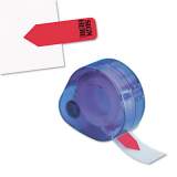 Redi-Tag Arrow Message Page Flags in Dispenser, "Sign Here", Red, 120/Dispenser (81054)