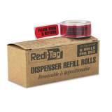 Redi-Tag Arrow Message Page Flag Refills, "Please Sign and Return", Red, 120/Roll, 6 Rolls (91037)