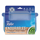 Endurables Silicone Pouches, Small, 8 oz, 7.4" x 5.9", Clear, 8/Carton (339965)